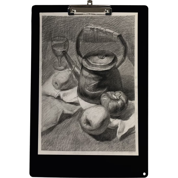 綠文A3豎式黑色寫(xiě)字板文件資料夾速寫(xiě)板畫(huà)板夾素描寫(xiě)生戶外便攜速寫(xiě)夾繪圖板莫蘭迪風(fēng)格學(xué)生畫(huà)收納工具單個(gè)裝