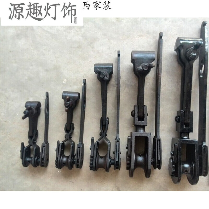 ZKHE虎頭式緊線機(jī)大棚鋼絲繩拉緊器鬼頭夾鋼絲鐵絲緊線器12寸14寸訂做 12寸整套+2米鋼絲繩+1個(gè)鉤