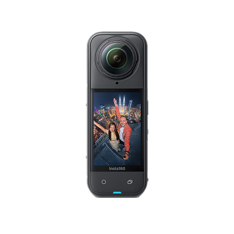 影石Insta360【学生专属】X5 8K全景运动相机轻巧便携高清防抖手持口袋摄像机 标准套餐 极夜黑 学生套装