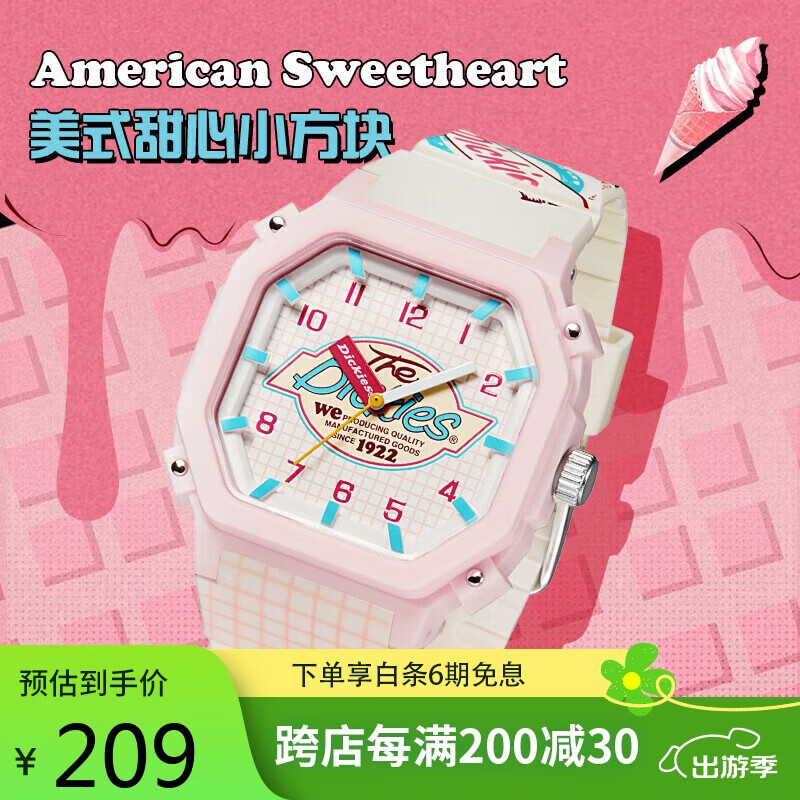 Dickiesѧ���ֱ�Ů�ɰ���ɫ��ͯ�ֱ���ˮʯӢ��Ů��������479P4-42SY