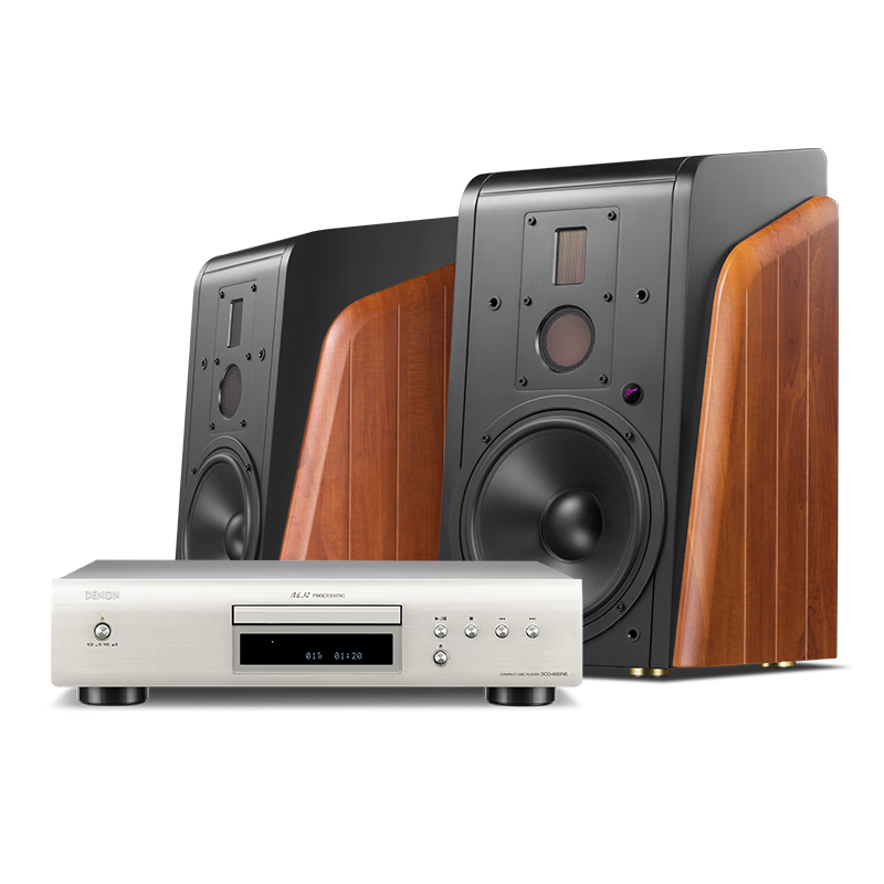 惠威（HiVi）M500+天龍DCD600碟機套裝 家庭影院2.0音箱有源藍(lán)牙wifi立體聲HiFi書架箱家用客廳電視電腦音響