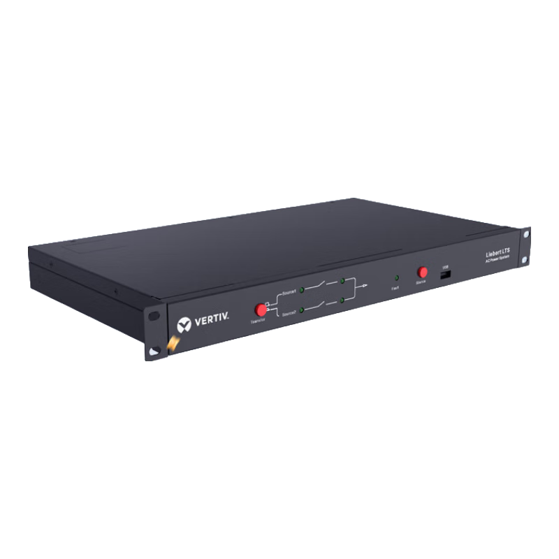 维谛（VERTIV）原艾默生 UPS不间断电源 STS单相静态切换开关10A 单路供电设备电源冗余 UF-LTS10-1P10A