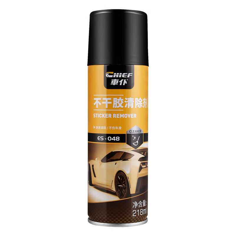 車(chē)仆（CHIEF）去膠劑裝修除膠劑開(kāi)荒保潔脫膠劑汽車(chē)專(zhuān)用不傷漆免釘膠膠水 不干膠清除劑