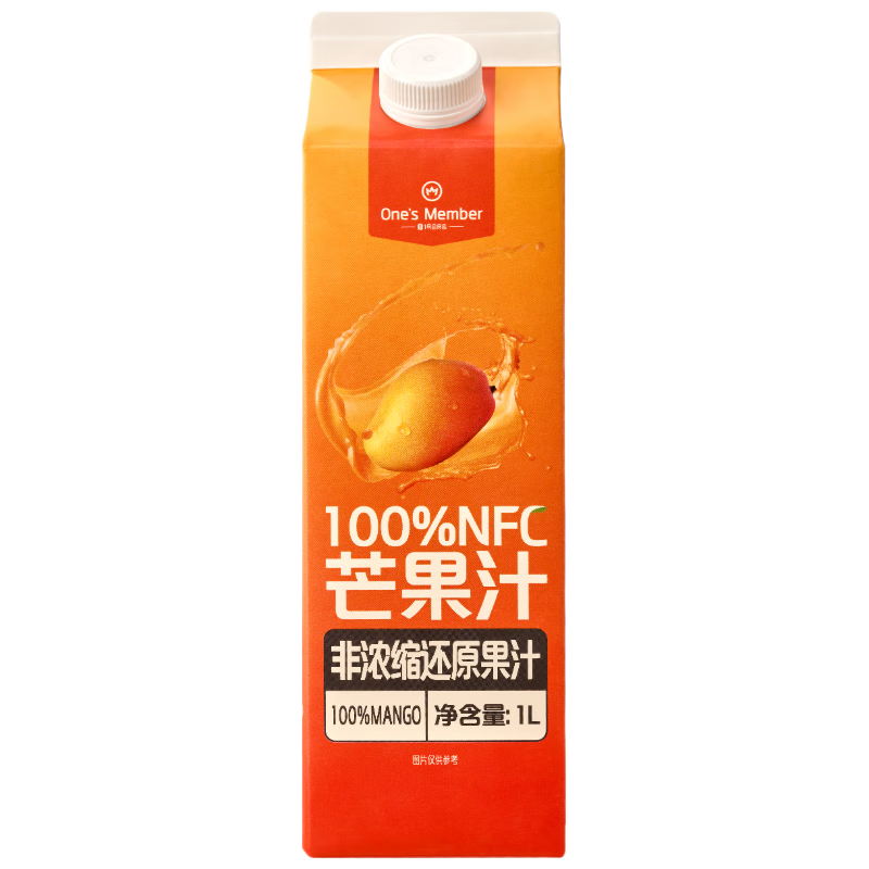 1�Ż�Ա�� 100%NFCâ��֭ 1L 12.9Ԫ