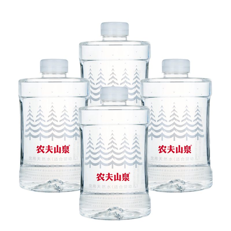 农夫山泉 新货 1l*4瓶整箱饮用水