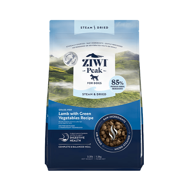 滋益巅峰（ZIWI）狗粮微蒸风干草饲配方1.5kg羊肉味主粮犬粮效期26/11