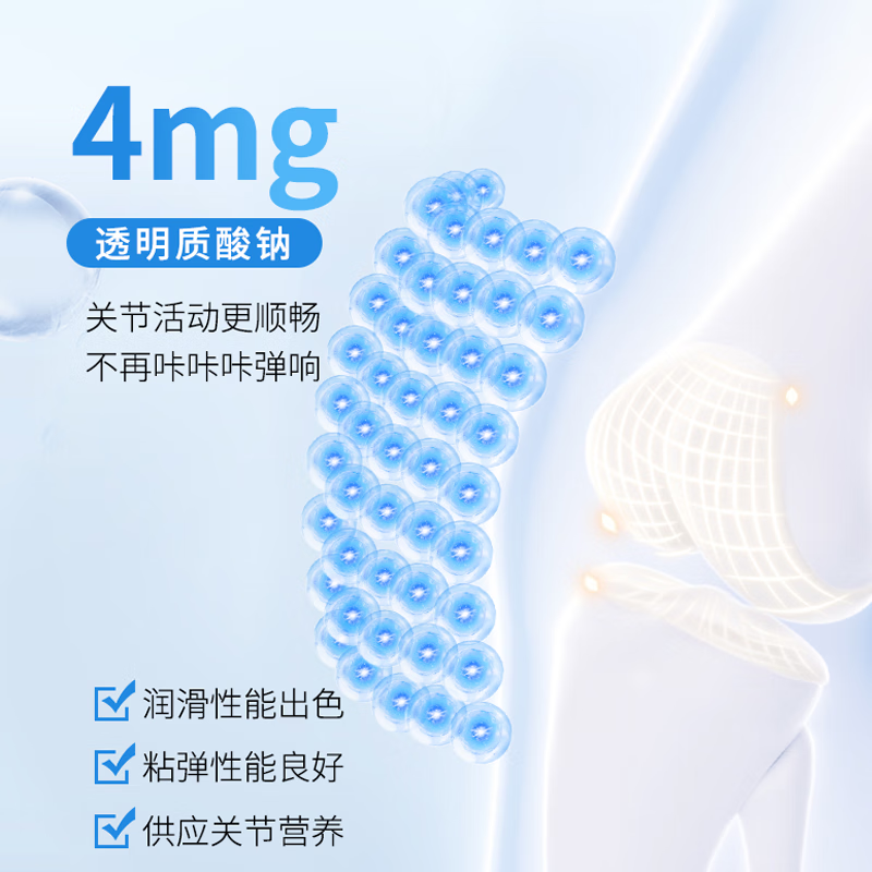 无限未来骨关节全营养素氨糖软骨素钙片葡萄糖灵膝盖骨骼中老年60粒 1瓶装【日常养护】