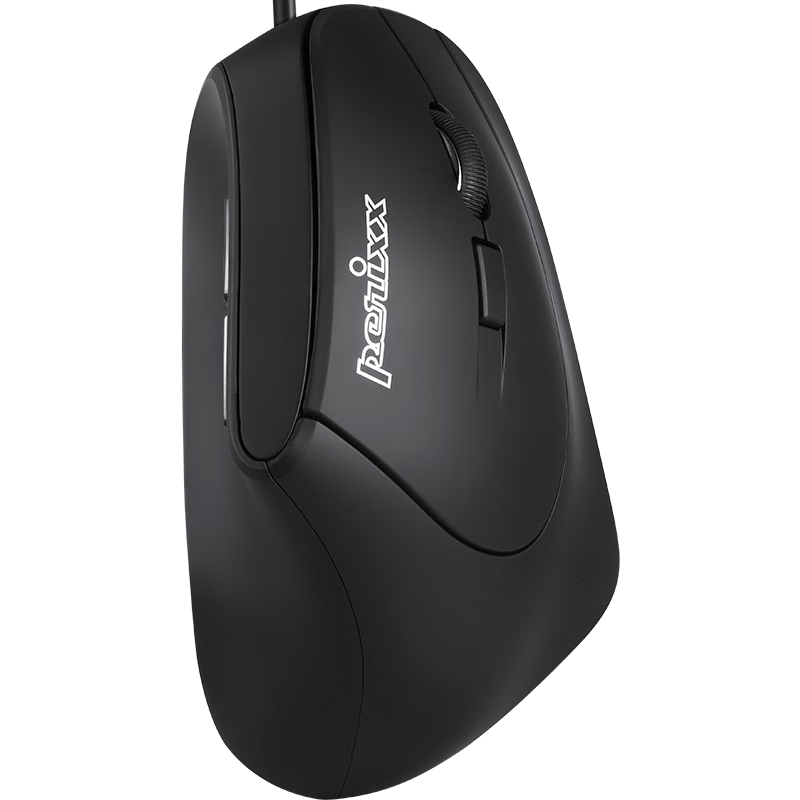 perixx 佩銳 PM515II 垂直鼠標(biāo) 有線光電鼠標(biāo) 立式鼠標(biāo) 家用辦公人體工學(xué)筆記本電腦鼠標(biāo) 標(biāo)準(zhǔn)款尺寸