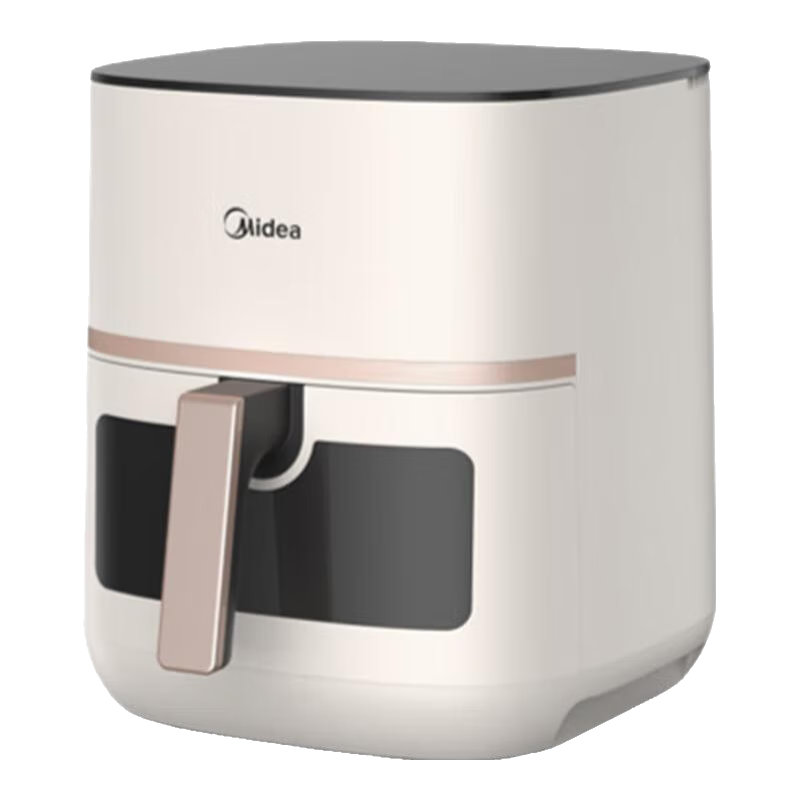 PLUS���ʣ����ģ�Midea���׿�����ը�� �ⷭ�� ˫��Դ ���� 5.3L KZC5394