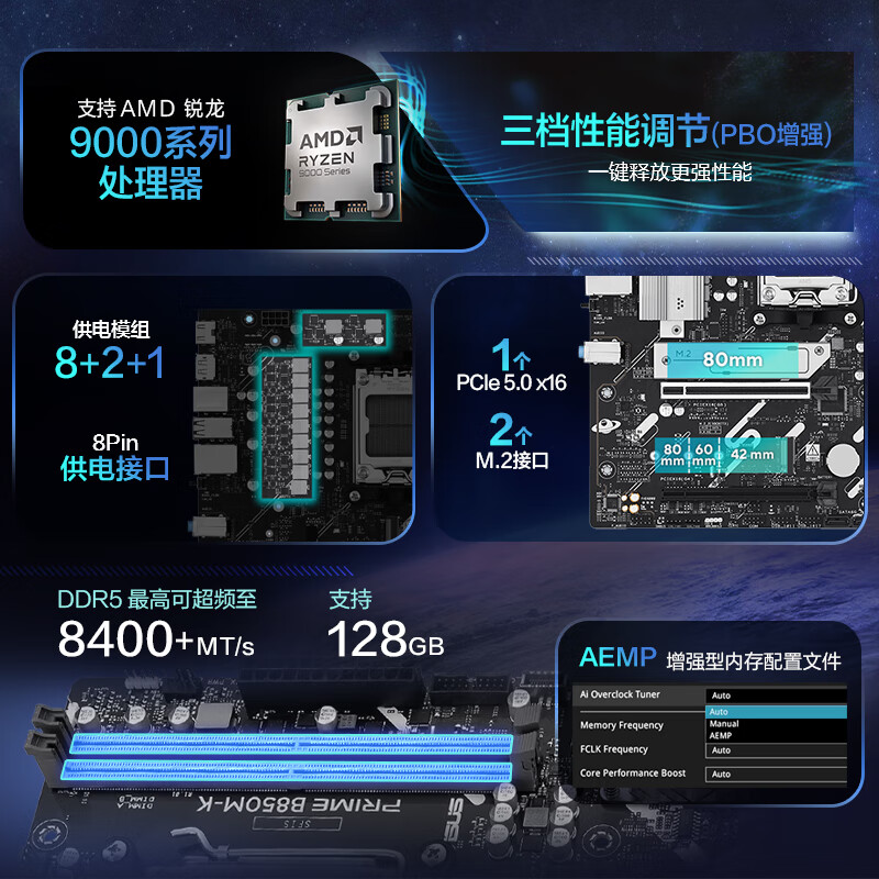 华硕 PRIME B850M-K 图 4