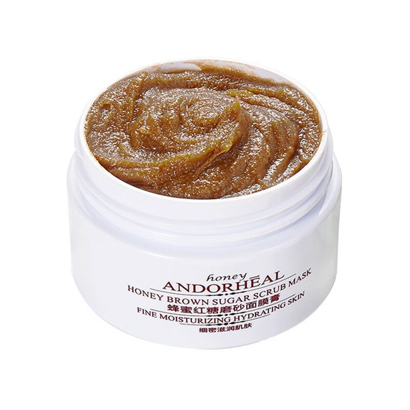 官方蜂蜜红糖面膜淡细纹去清洁黑头收缩毛孔黄糖去角质提亮肤 180g