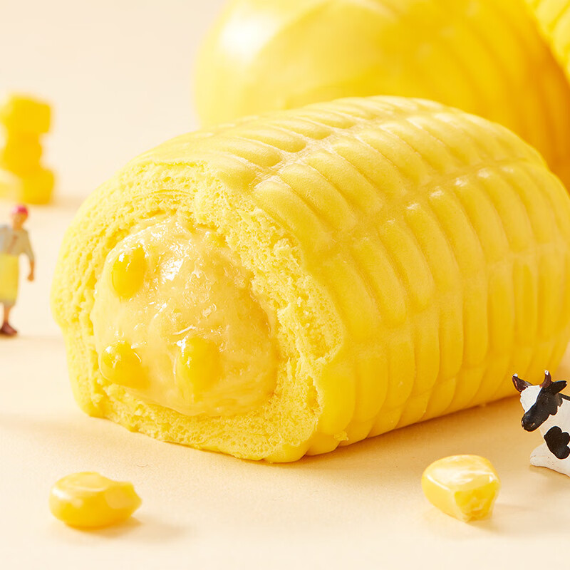 【任选8件59包邮】安井 早餐半成品 奶香玉米包 360g