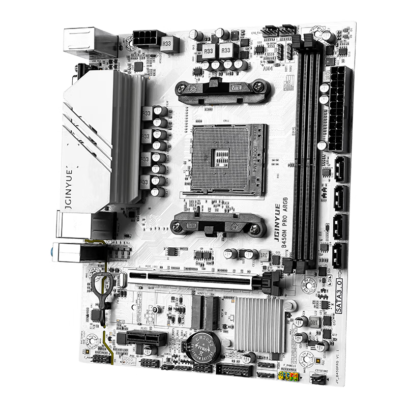 精粤 B450M PRO ARGB DDR4 图 6
