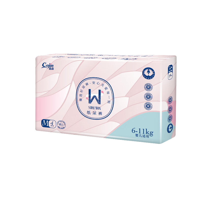 ����cojin��SUREWIN Ӥ����ʪֽ��� M�� 4Ƭ����װ 0.9Ԫ