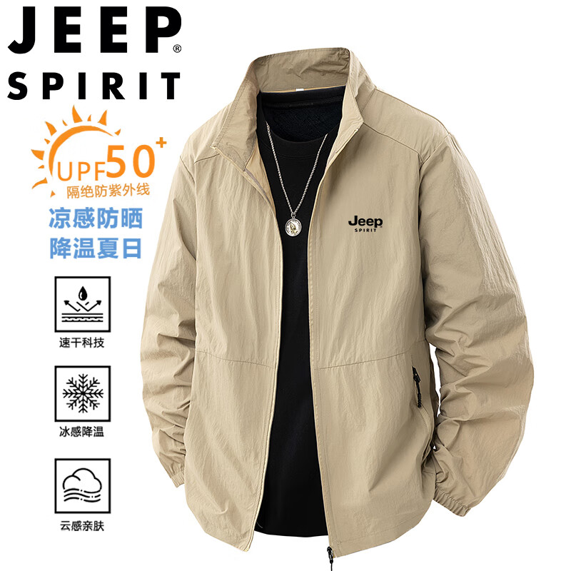 ���ڲ�����JEEP SPIRIT���շ�ɹ����ʿ�ļ������ᱡ͸������Ƥ�������� ����ɫ  2XL