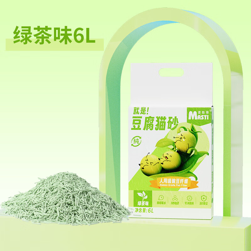 ��˹�ٶ���èɰ6L�㶹����̿����èɰ �̲�����ζ��ˮè���޳���ˮ���� 2kg ����èɰ����ʳ�ü����̲�ζ ����è��ͥ��4��װ 45.9Ԫ