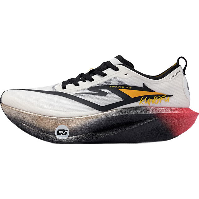 鸿星尔克芷境3代丨运动鞋男体测减震竞速碳板跑鞋马拉松跑步鞋