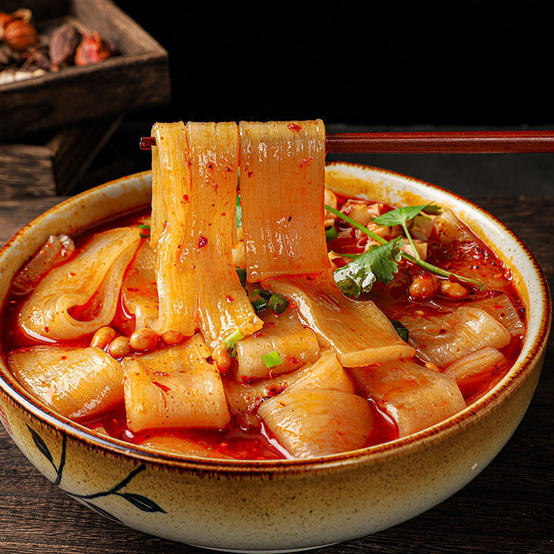 g川粉红薯粉免煮宿舍宵夜速食带调料香麻辣小吃 火锅粉 酸辣粉 凉面