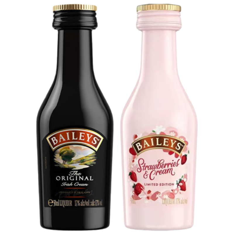 ������Baileys����ƽ���Сƿ���С�ư�ư� ���50ml+��ݮ����ζ50ml 39.9Ԫ