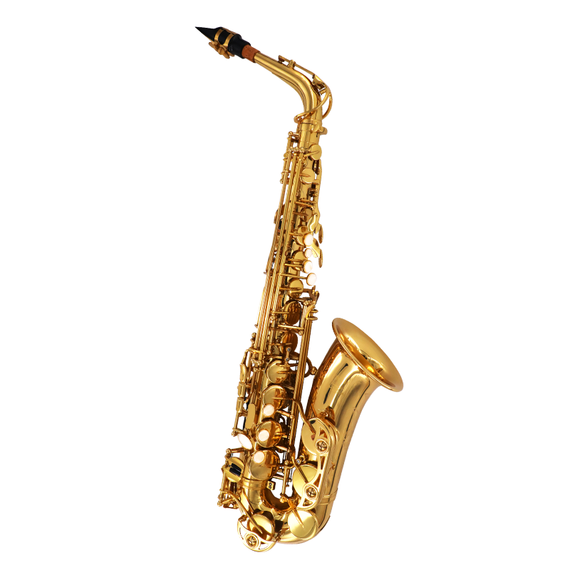 金音中音薩克斯降E調 管樂(lè )器初學(xué)家用練習專(zhuān)業(yè)考級演奏金色JYAS-3000