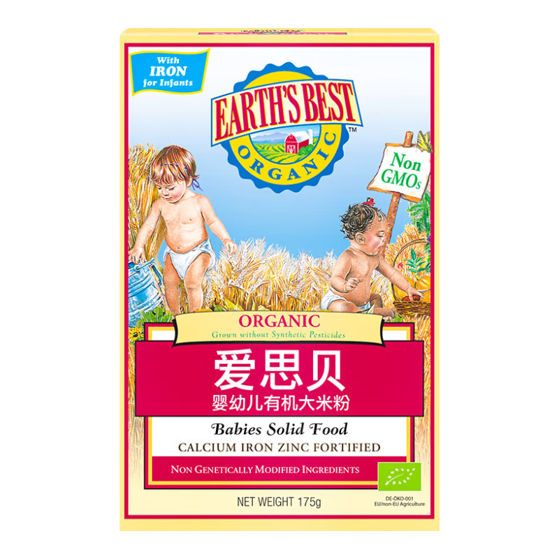 ڲ˼EARTH'S BEST¹ԭװл׷6Ӥ׶ڸʳӪ л׷ 175g*379.9Ԫ