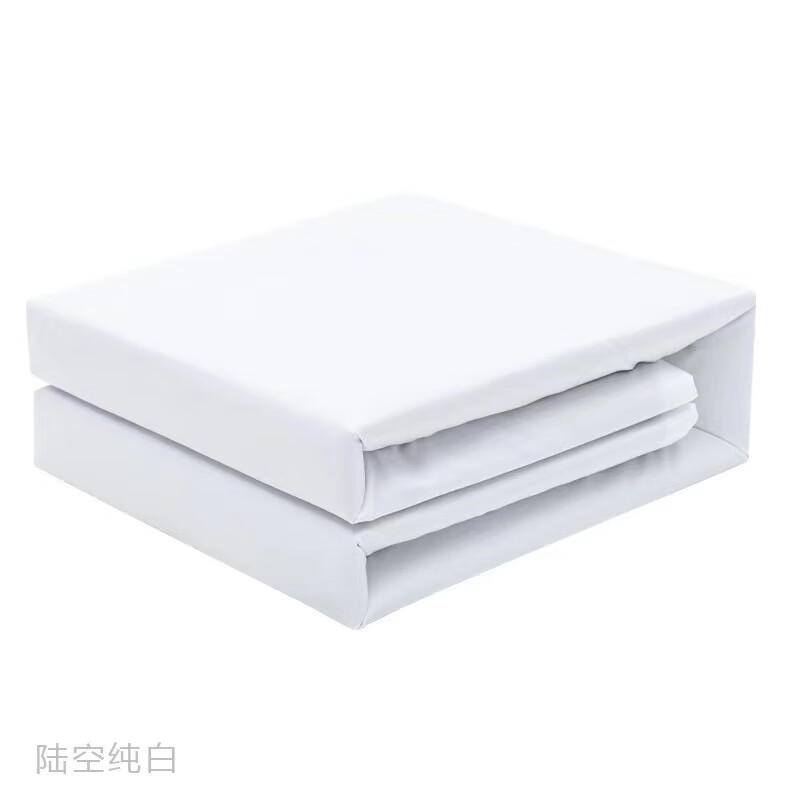 什嘉航軍綠色被子棉被正品定型被無(wú)帆布內(nèi)務(wù)被手工豆腐塊模型被可蓋疊被 通用白 四折【正品】手感較軟