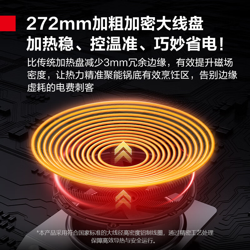德玛仕(DEMASHI)电磁炉凹面3500W大功率家用电磁灶猛火爆炒炒菜商用电磁炉一套带锅 【炒锅套装】3500W电磁炉+炒锅