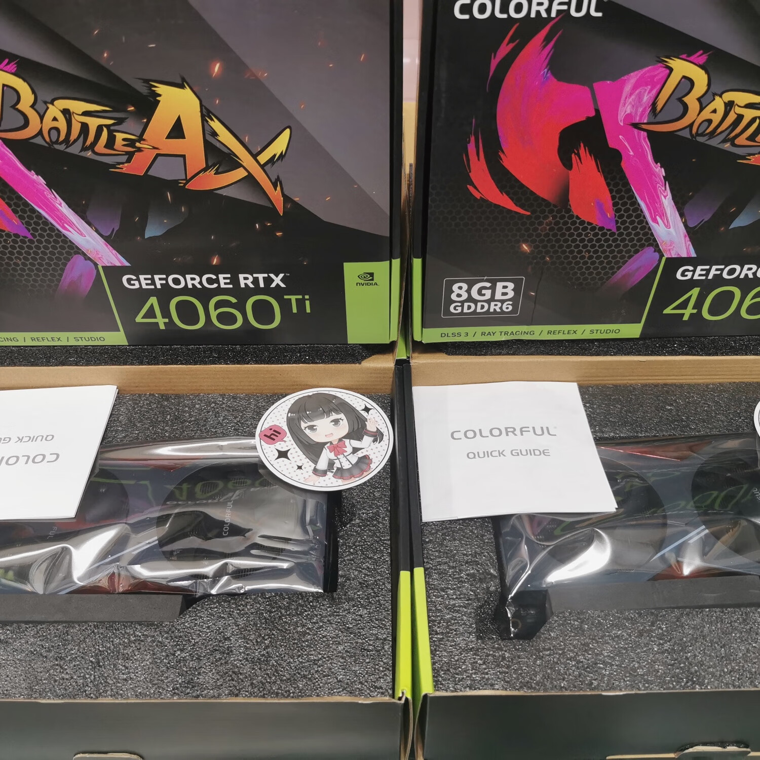 七彩虹RTX2060/3060/3070/3080 99新 兩年保 3A獨立顯卡暢玩黑神話悟空 99新七彩虹4060Ti 8G戰(zhàn)斧DUO盒裝
