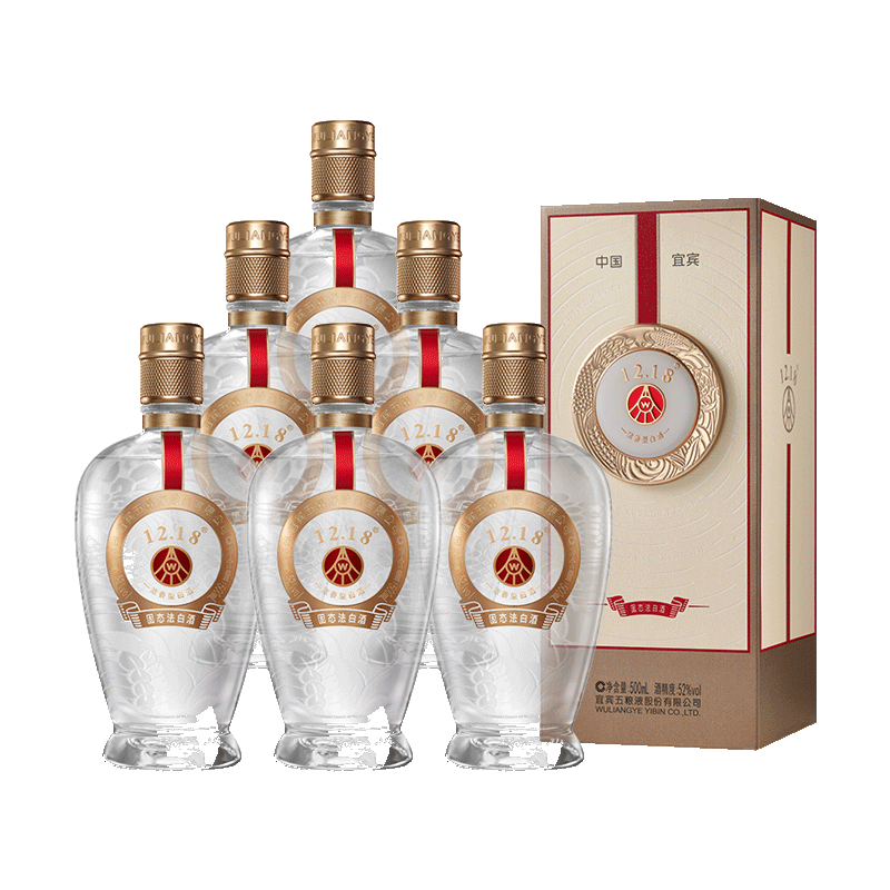 ���ڲ���������Һ 12.18 52�� Ũ���Ͱ׾� 500ml *6ƿ 2899Ԫ