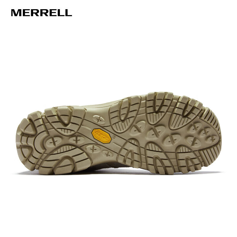 迈乐（Merrell）官方店男女款户外登山徒步鞋减震MOAB 3迈越者轻量防滑耐磨透气 J038203奶茶色（男） 上新 44