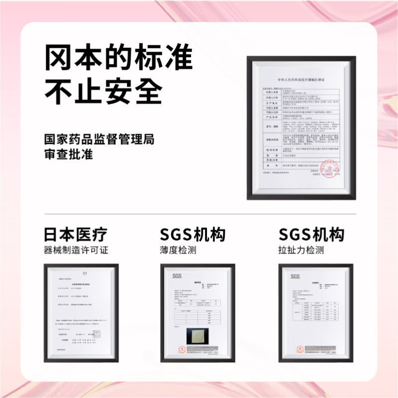 冈本（OKAMOTO）避孕套 进口超薄粉润3片 男女用裸感安全套套成人情趣计生用品