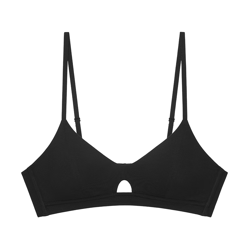 NEIWAI內外橙標張小婉同款零敏玲瓏蜜粉杯女士文胸內衣女小胸不空杯胸罩