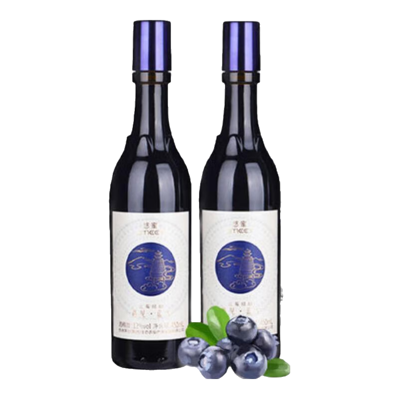 悠蜜藍(lán)莓酒水果酒甜酒香檳酒UMEET悠蜜藍(lán)莓精釀低度酒果酒 藍(lán)雪2單瓶裝