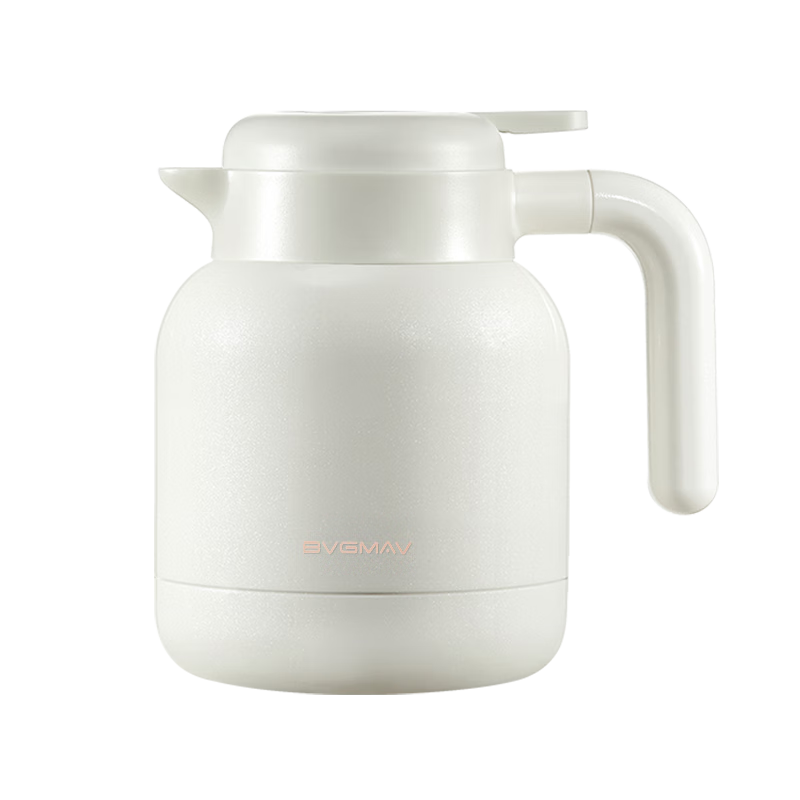 宝威玛（BVGMAV）保温壶带茶仓焖茶壶大容量316L不锈钢热水保温瓶高档家用水壶1L