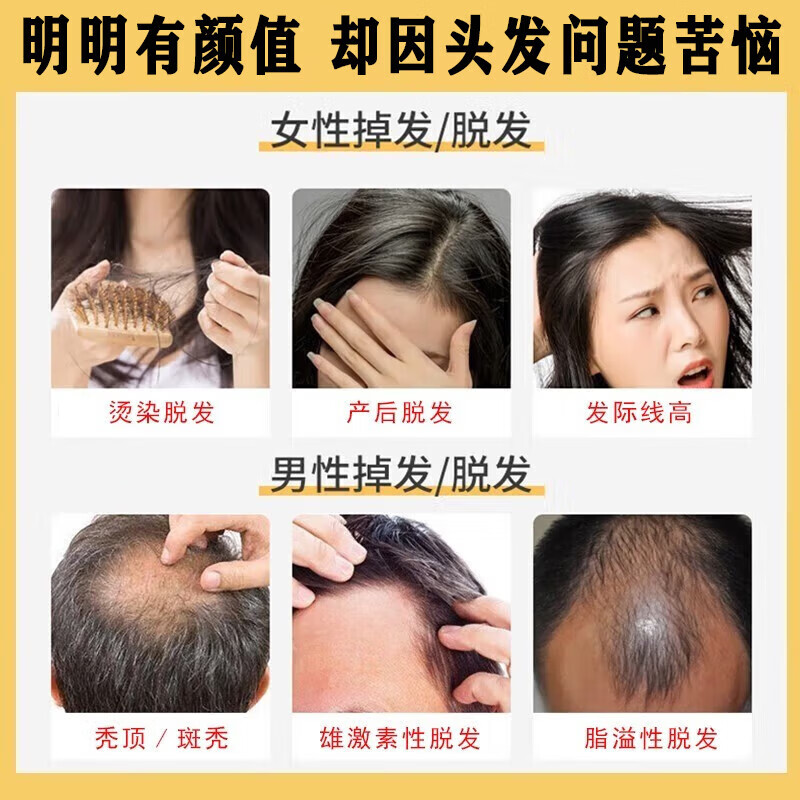 同仁堂防脱育发何首乌生姜洗发水增头发控油蓬松固发白发转养黑发洗发露 一瓶装【大容量550ml】 生姜何首乌黑灵芝白发洗黑发防脱