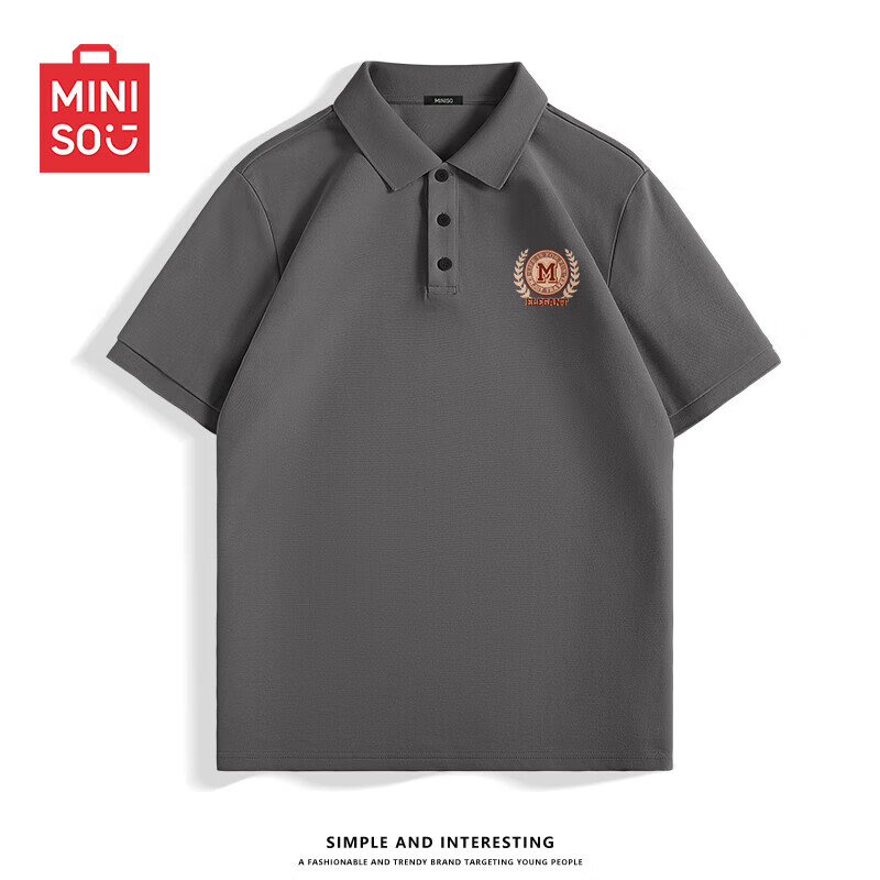 ���ڲ�����������Ʒ��MINISO��polo���ж����ļ�����ѧԺ����2025�¿�����͸�������ٸɴ���t�� ���(m����У԰�ر�) 2XL /185(����160-180������)