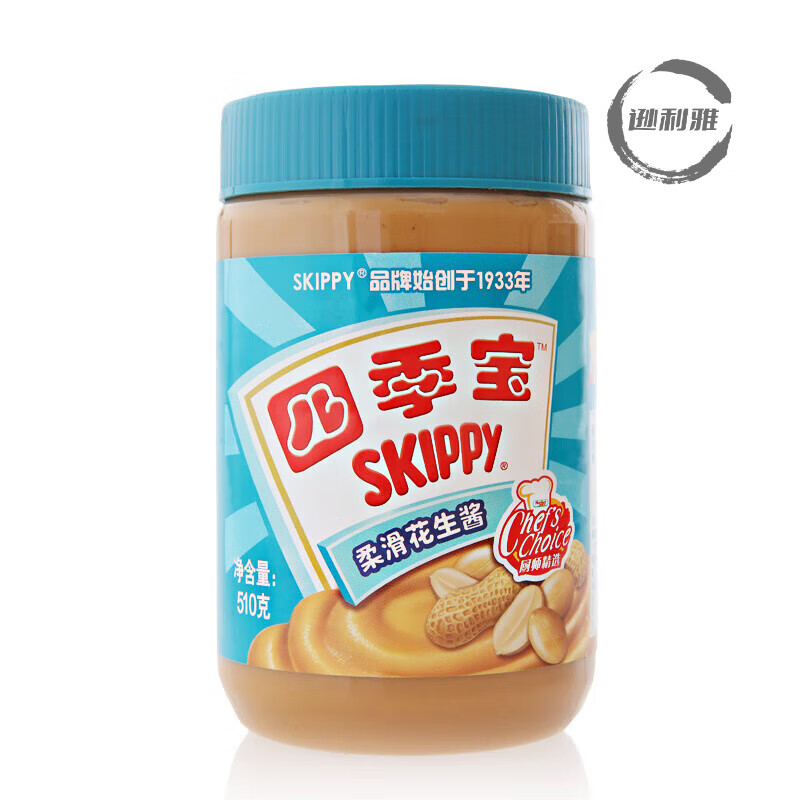 四季寶柔滑花生醬510g涂抹面包醬拌面醬火鍋蘸醬早餐醬顆?；ㄉu 四季寶柔滑花生醬--510g*1瓶