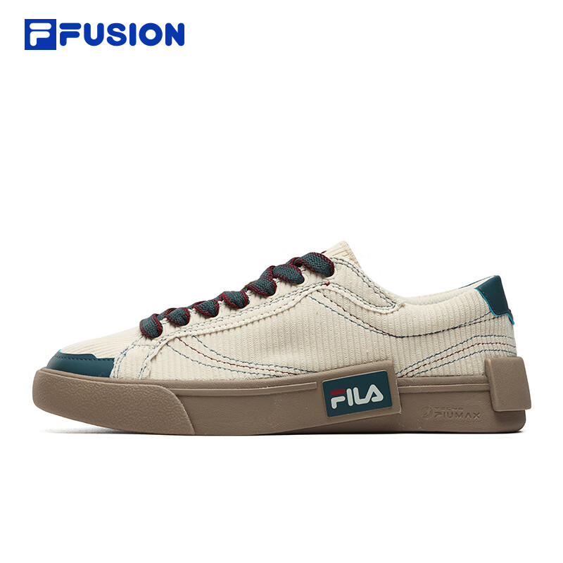 FILA FUSION斐乐潮牌帆布鞋2025年男鞋POP时尚休闲鞋低帮板鞋