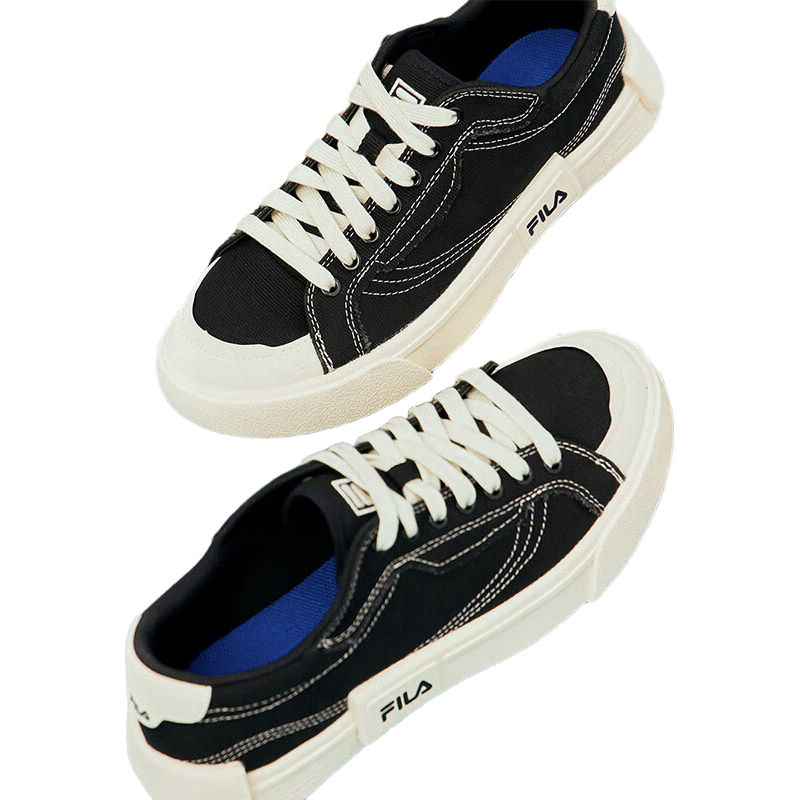 FILA FUSION斐樂潮牌男子潮流板鞋2025春夏時尚帆布鞋街拍運動鞋