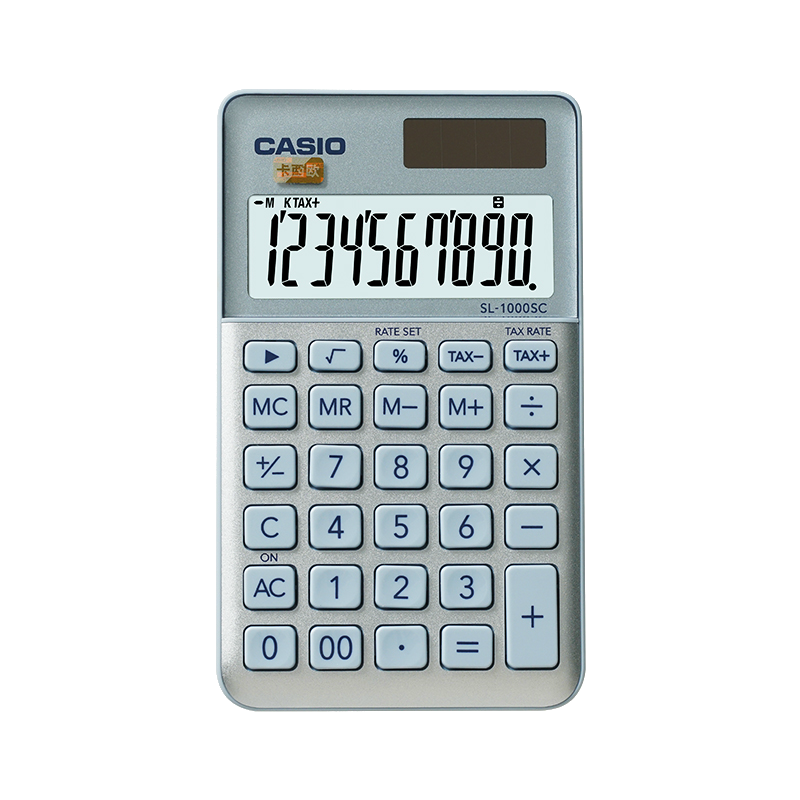 ����ŷ��CASIO��stylishʱ�б�Я������  ������ SL-1000SC-BU