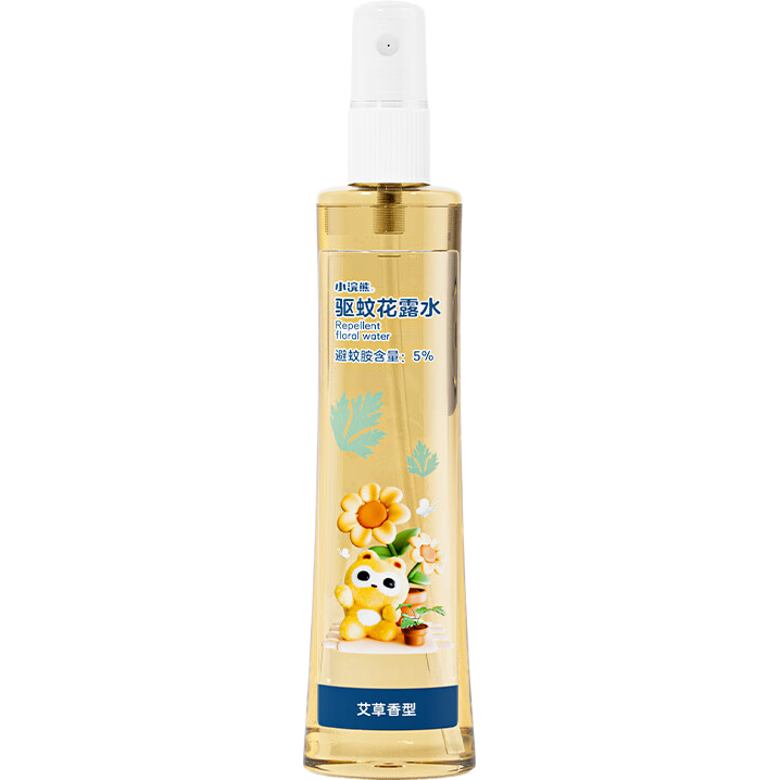 小浣熊驱蚊避蚊花露水198ml户外防蚊喷雾防蚊花露水防蚊液 【户外无忧】驱蚊花露水198ml