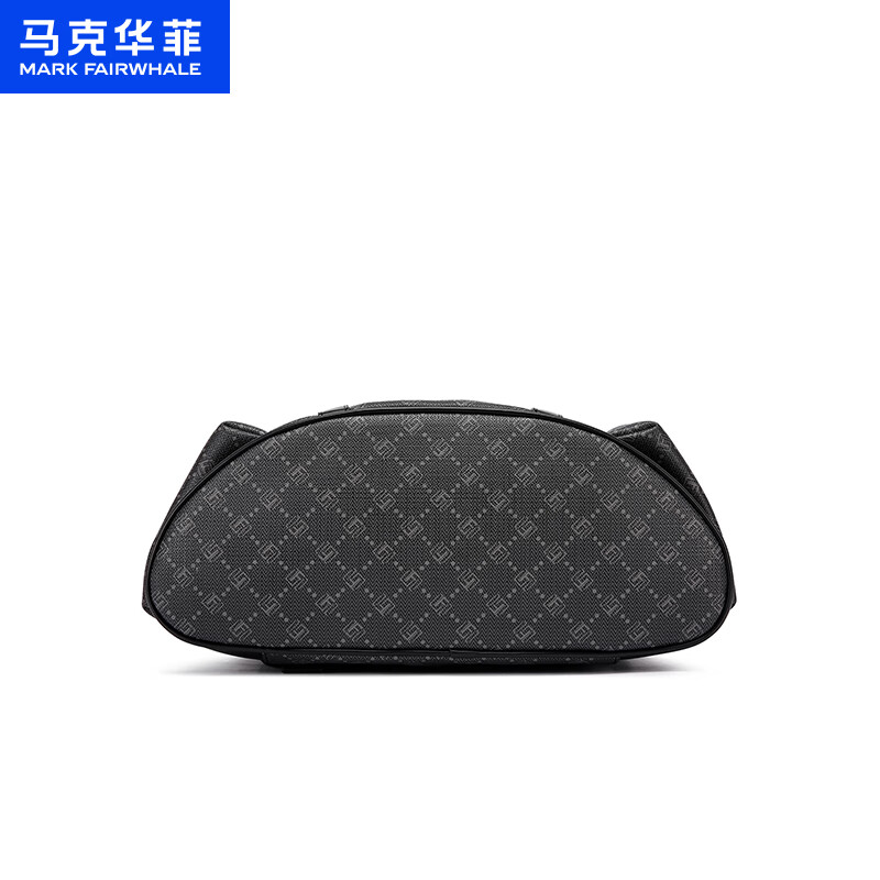 马克华菲新款背包男士商务双肩包潮流大容量电脑包旅行包学生书包 铅灰【礼品袋|顺丰快递】
