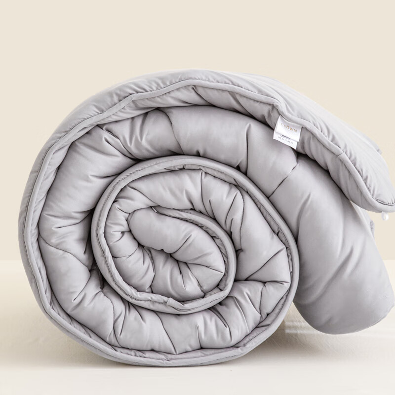 皇冠A类柔软亲肤四季春秋夏天口水巾用品 【抗菌被】灰色200*230cm约6斤