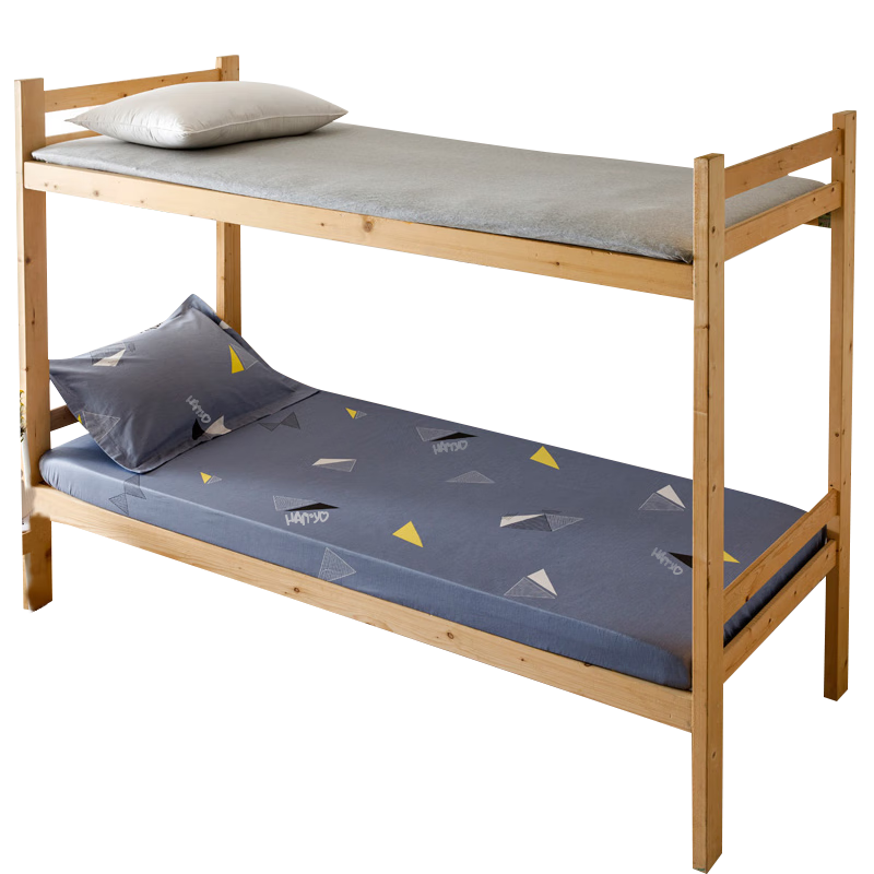 恒源祥纯棉床笠床单 宿舍单人寝室床罩床垫隔脏床笠罩单件 100*190cm