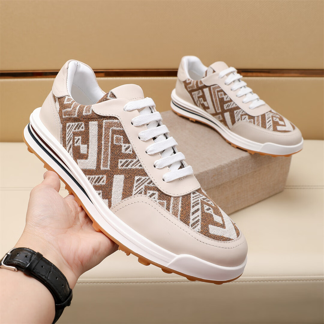 酷奇轻奢鞋靴男鞋春夏季新款头层牛皮男士板鞋男潮牌休闲运动鞋子男