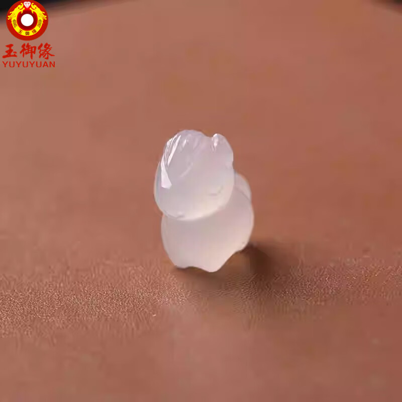 玉御缘原创【马到成功】白冰荔枝冻马吊坠带绳子本命年玛瑙十二生肖礼物