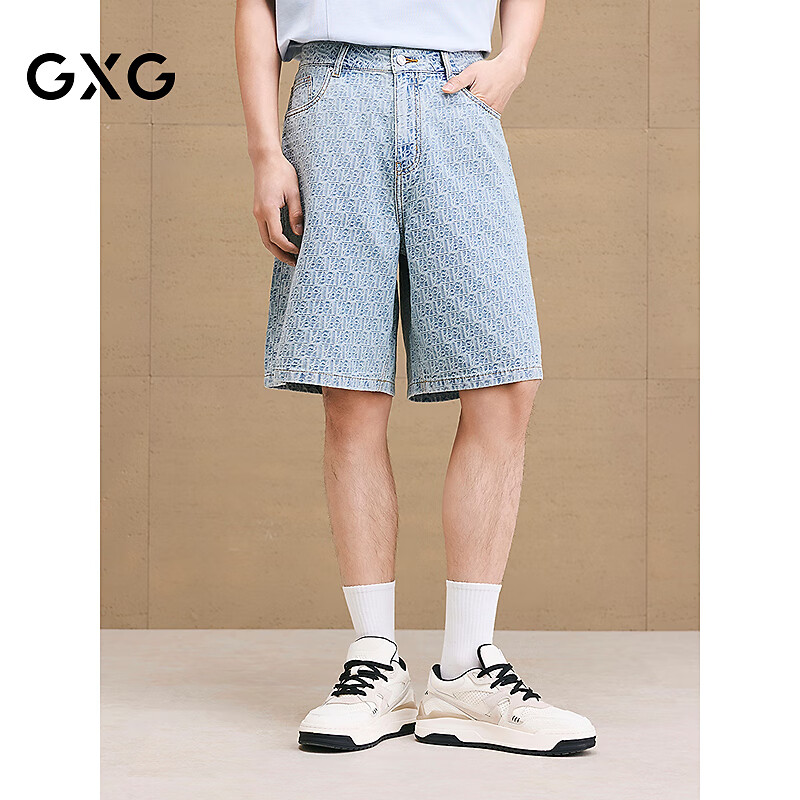 GXG��װ �Ứ���ţ�ж̿�ͨ��ˮϴ�̿������ж̿� 2025�ļ���Ʒ ��ɫ XL (32) 214Ԫ