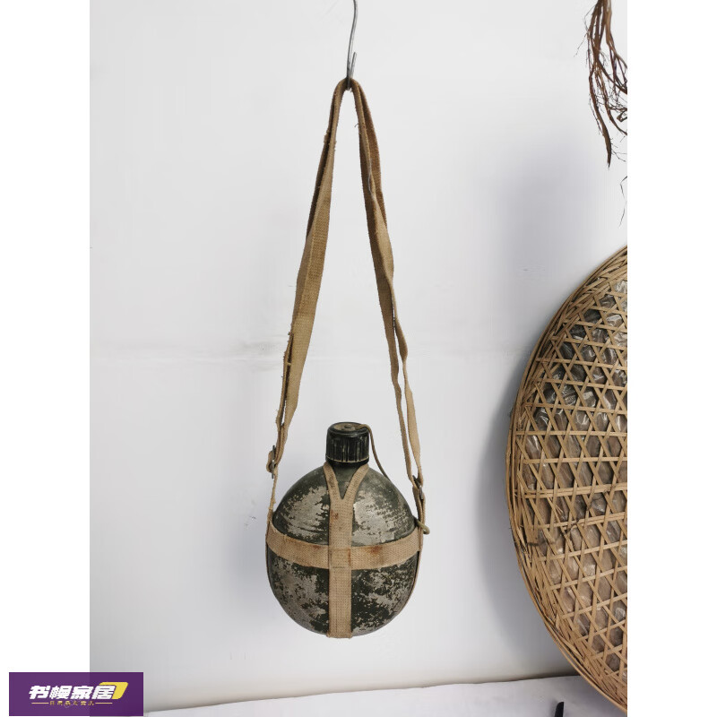 hey kalo红色文化革命红军红缨枪复古怀旧老物件马灯老式斗笠水壶纪念