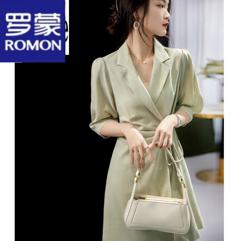 ���ɣ�ROMON����װ����ȹ��װ2023�ļ��¿�Χ��ʽ���������߷�����װ��ְҵȹ�� ǳ����. XL