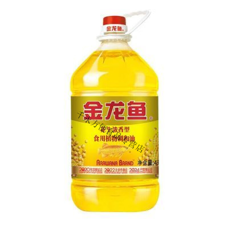 金龙鱼花生浓香型食用植物调和油4L桶装金龙鱼调和油食用油烹饪 金龙鱼花生浓香型食用植物调和油